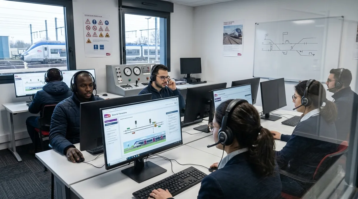 Formation SECUFER e-learning : formation sécurité ferroviaire 100% en ligne - Formation SECUFER sécurité ferroviaire
